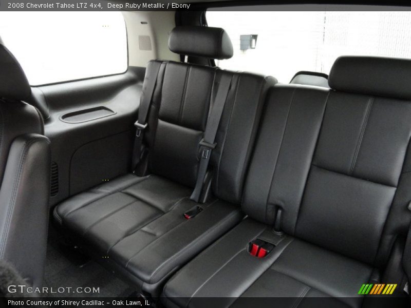 Deep Ruby Metallic / Ebony 2008 Chevrolet Tahoe LTZ 4x4