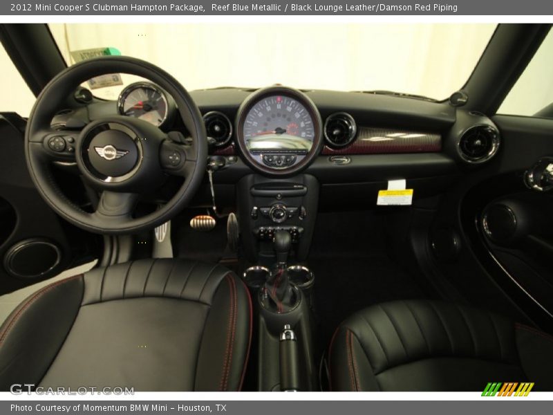 Dashboard of 2012 Cooper S Clubman Hampton Package