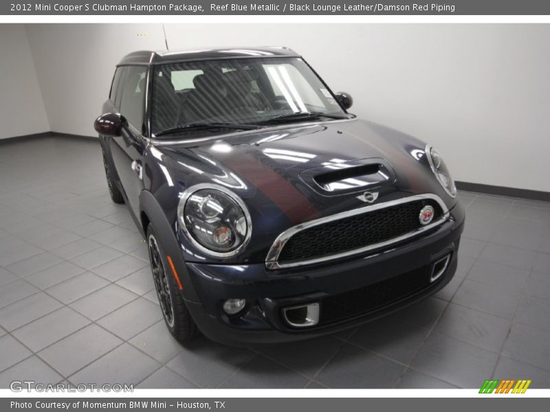 Front 3/4 View of 2012 Cooper S Clubman Hampton Package