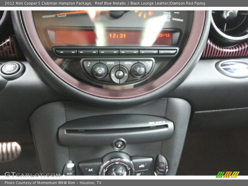 Controls of 2012 Cooper S Clubman Hampton Package