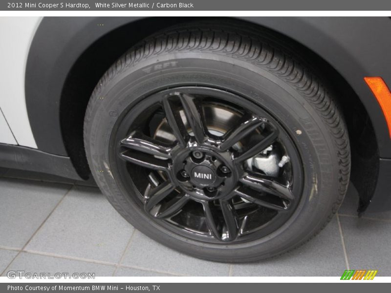 White Silver Metallic / Carbon Black 2012 Mini Cooper S Hardtop