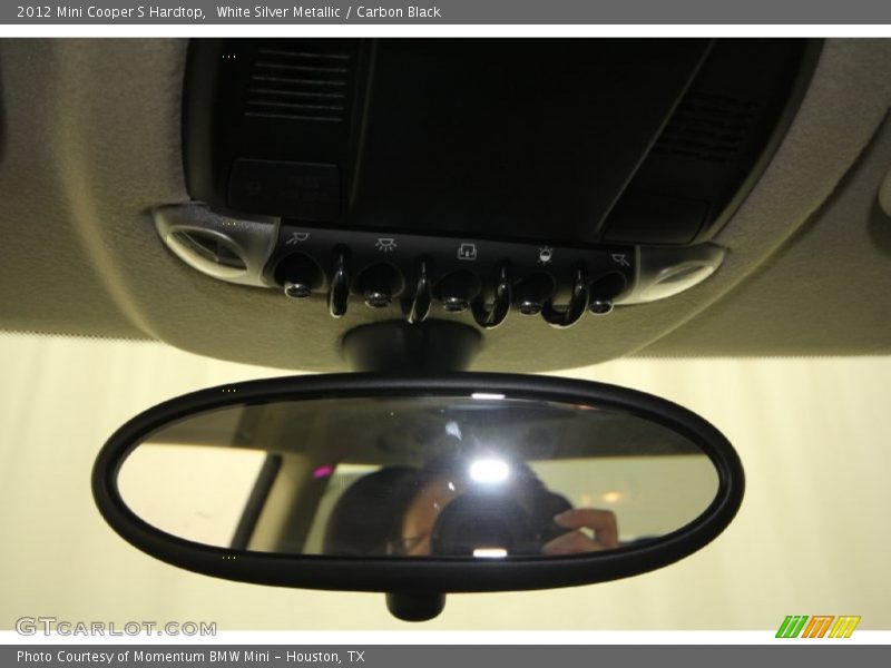 White Silver Metallic / Carbon Black 2012 Mini Cooper S Hardtop