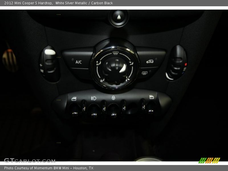 White Silver Metallic / Carbon Black 2012 Mini Cooper S Hardtop