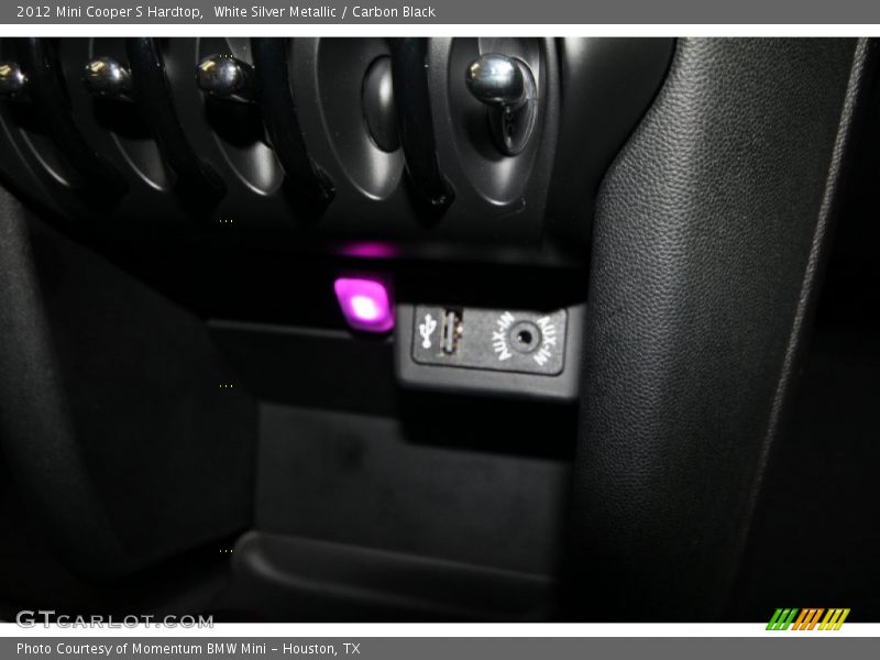 White Silver Metallic / Carbon Black 2012 Mini Cooper S Hardtop