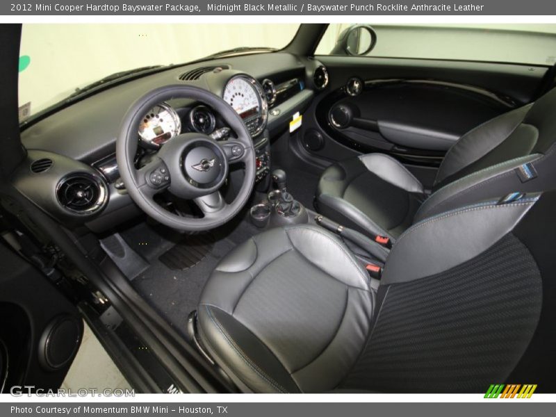  2012 Cooper Hardtop Bayswater Package Bayswater Punch Rocklite Anthracite Leather Interior