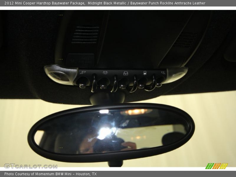Midnight Black Metallic / Bayswater Punch Rocklite Anthracite Leather 2012 Mini Cooper Hardtop Bayswater Package