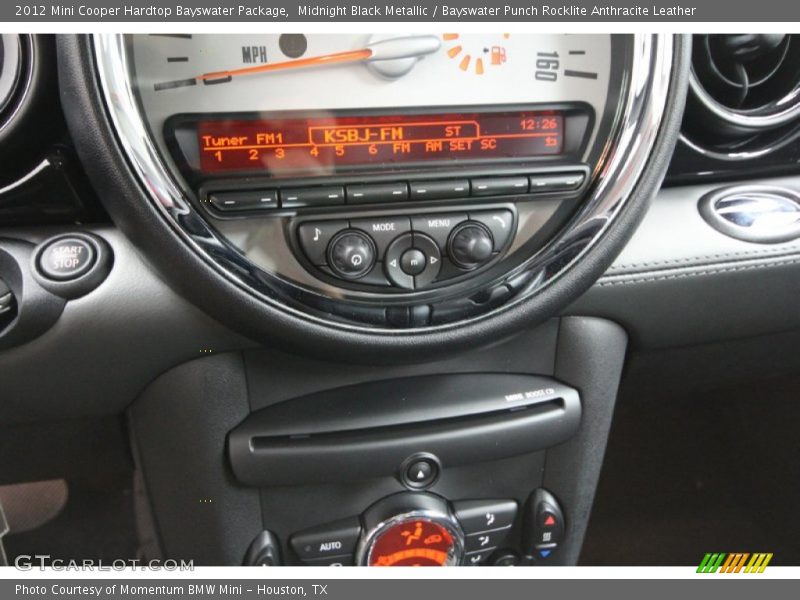 Controls of 2012 Cooper Hardtop Bayswater Package