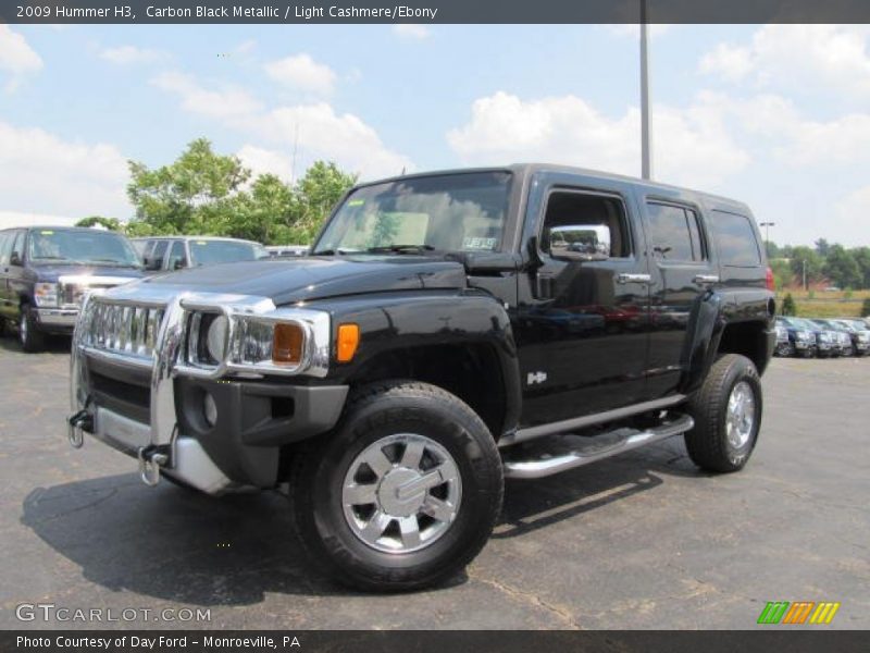 Carbon Black Metallic / Light Cashmere/Ebony 2009 Hummer H3