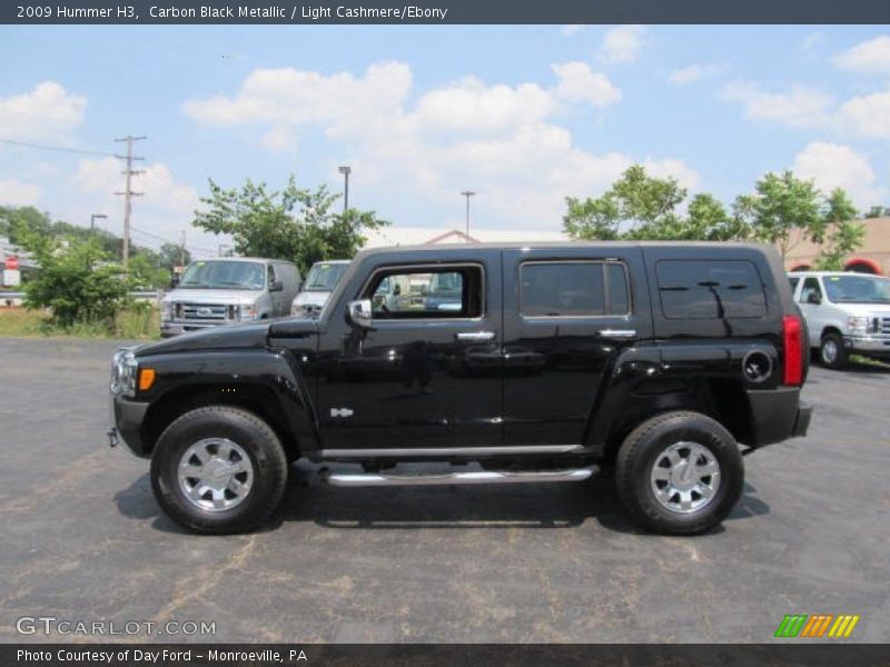 Carbon Black Metallic / Light Cashmere/Ebony 2009 Hummer H3