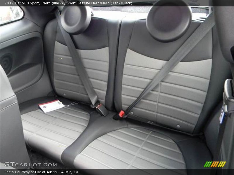 Nero (Black) / Sport Tessuto Nero/Nero (Black/Black) 2012 Fiat 500 Sport