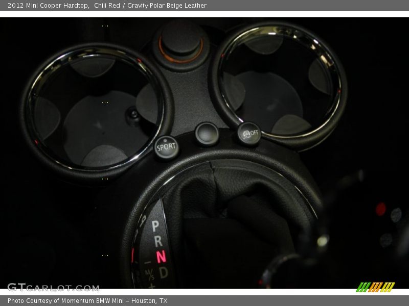 Chili Red / Gravity Polar Beige Leather 2012 Mini Cooper Hardtop