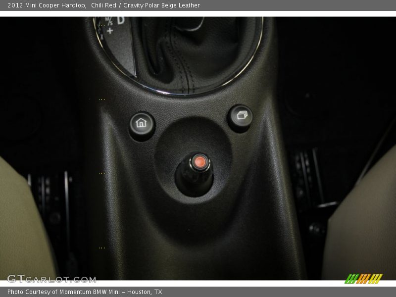 Chili Red / Gravity Polar Beige Leather 2012 Mini Cooper Hardtop