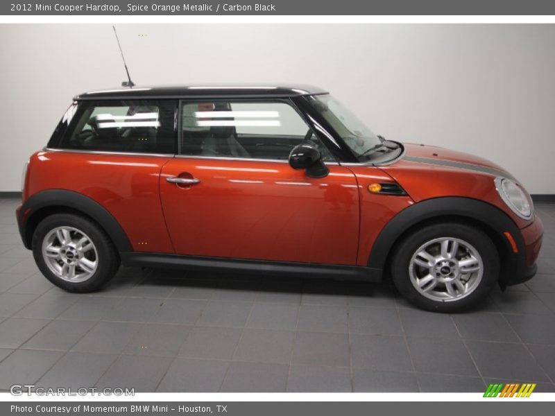  2012 Cooper Hardtop Spice Orange Metallic