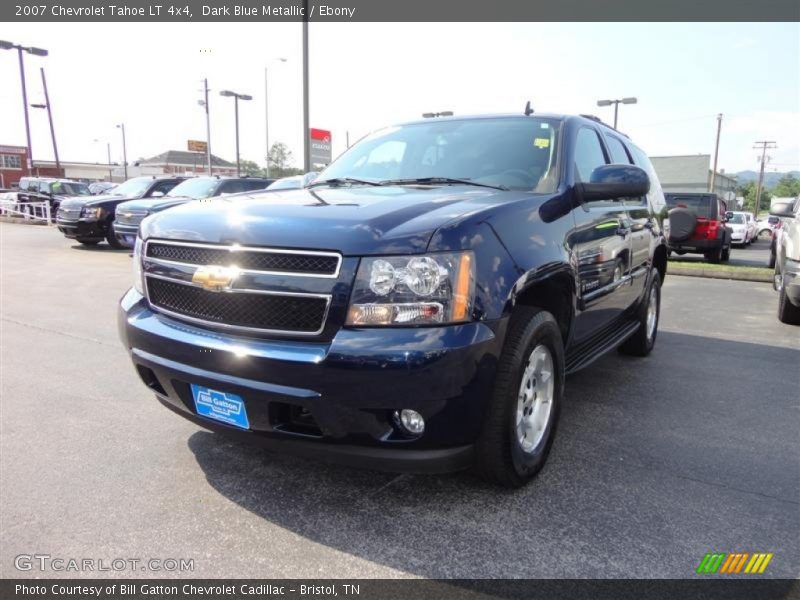 Dark Blue Metallic / Ebony 2007 Chevrolet Tahoe LT 4x4