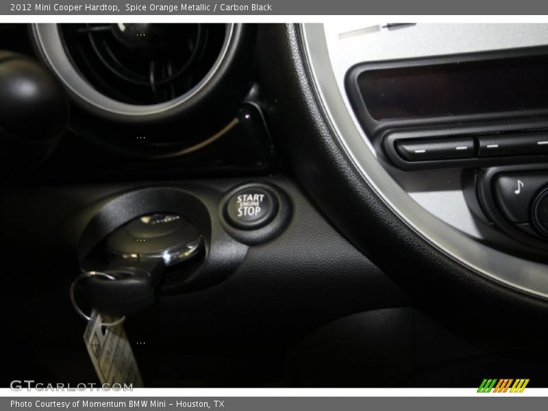 Spice Orange Metallic / Carbon Black 2012 Mini Cooper Hardtop