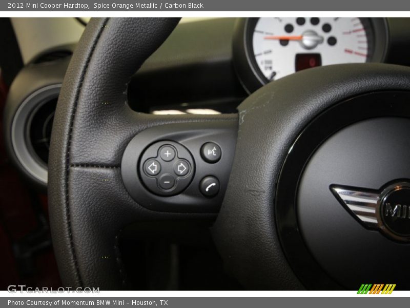 Spice Orange Metallic / Carbon Black 2012 Mini Cooper Hardtop