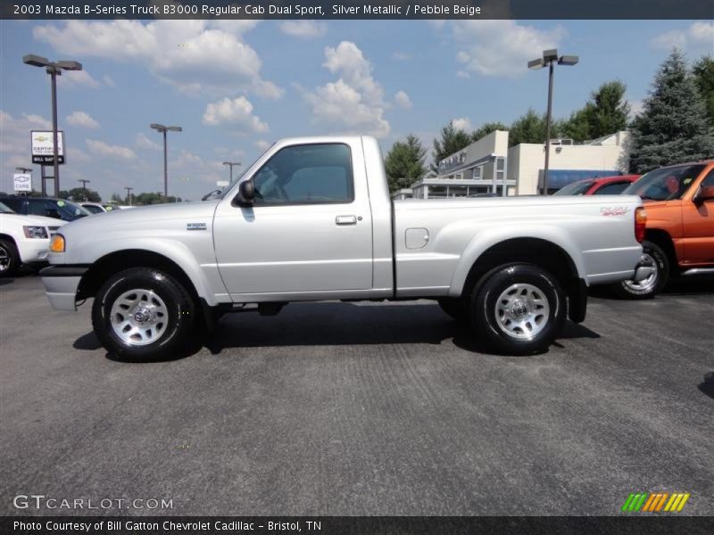  2003 B-Series Truck B3000 Regular Cab Dual Sport Silver Metallic