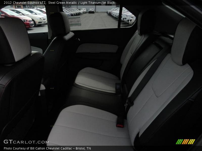 Steel Green Metallic / Light Titanium/Jet Black 2012 Chevrolet Equinox LTZ
