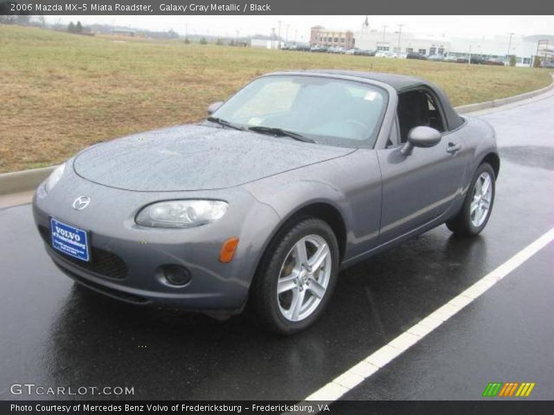Galaxy Gray Metallic / Black 2006 Mazda MX-5 Miata Roadster