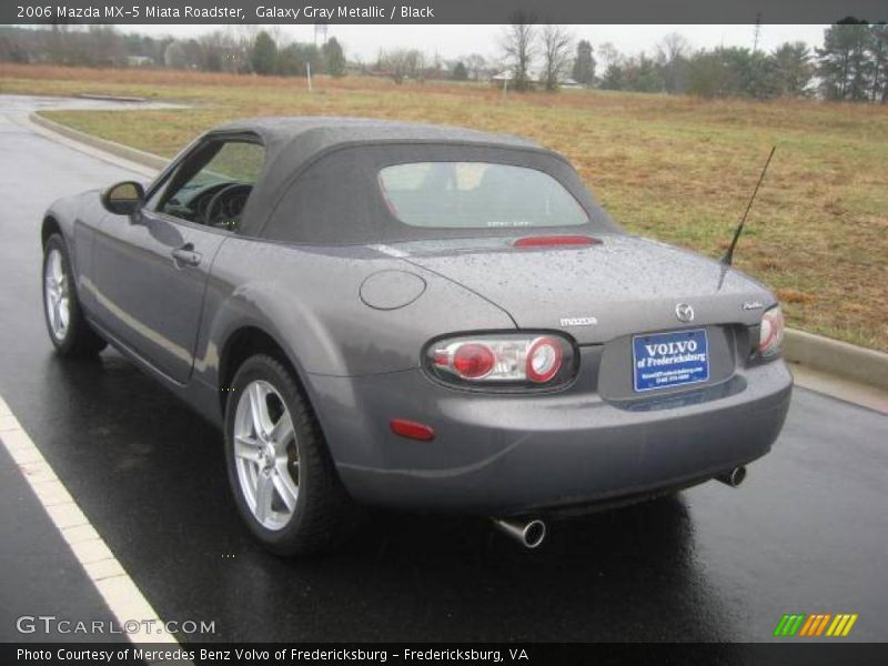 Galaxy Gray Metallic / Black 2006 Mazda MX-5 Miata Roadster