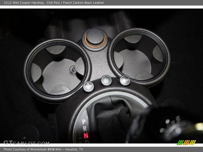 Chili Red / Punch Carbon Black Leather 2012 Mini Cooper Hardtop