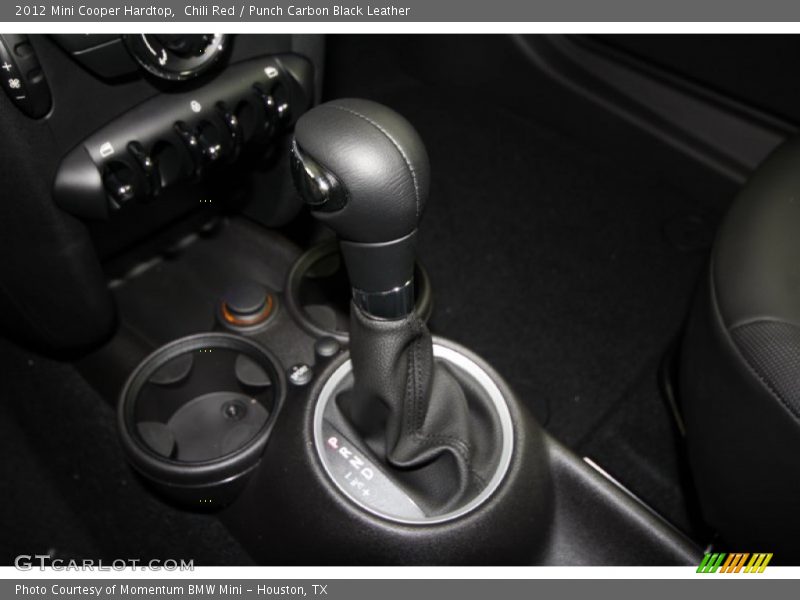 Chili Red / Punch Carbon Black Leather 2012 Mini Cooper Hardtop