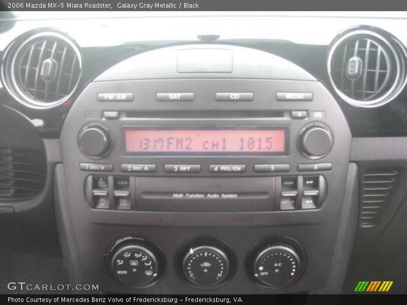 Galaxy Gray Metallic / Black 2006 Mazda MX-5 Miata Roadster