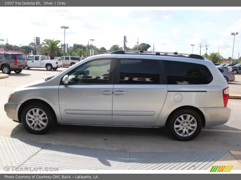Silver / Gray 2007 Kia Sedona EX