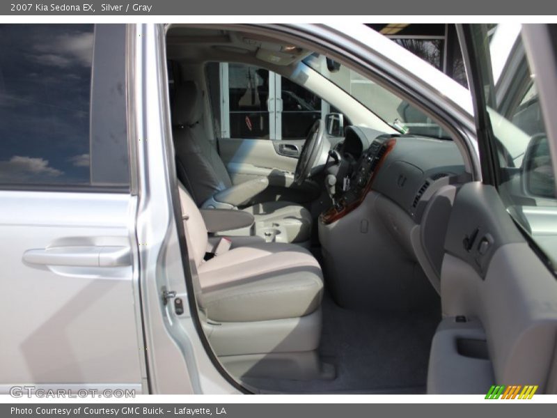 Silver / Gray 2007 Kia Sedona EX