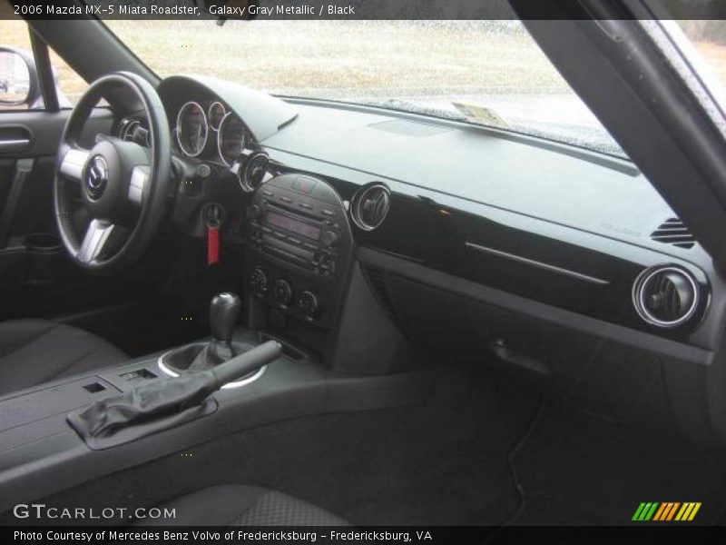 Galaxy Gray Metallic / Black 2006 Mazda MX-5 Miata Roadster