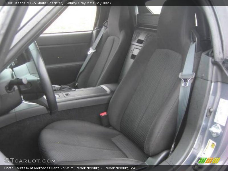 Galaxy Gray Metallic / Black 2006 Mazda MX-5 Miata Roadster