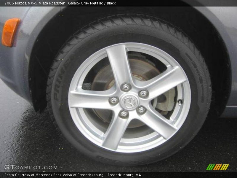 Galaxy Gray Metallic / Black 2006 Mazda MX-5 Miata Roadster