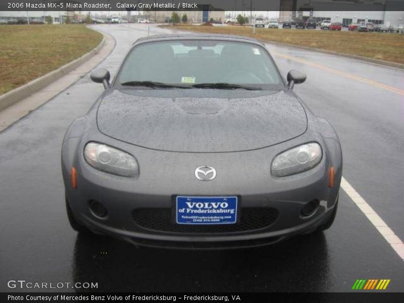 Galaxy Gray Metallic / Black 2006 Mazda MX-5 Miata Roadster