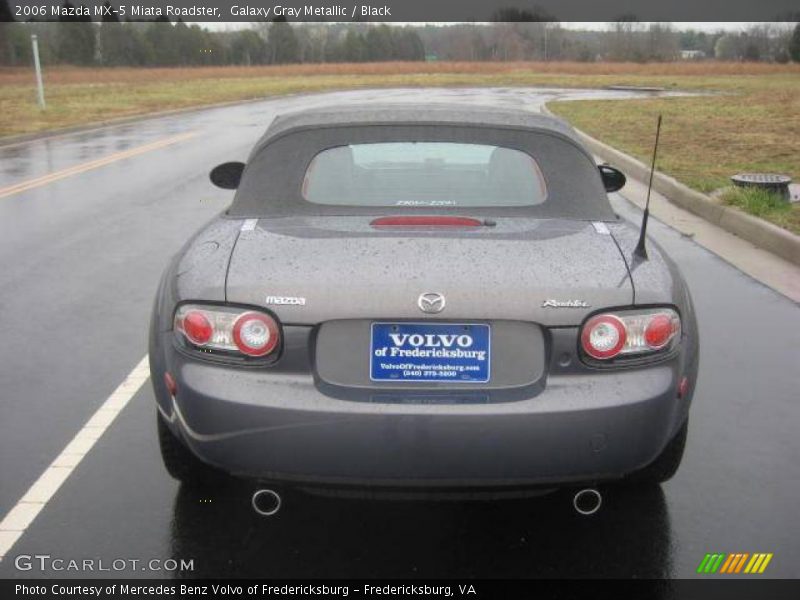 Galaxy Gray Metallic / Black 2006 Mazda MX-5 Miata Roadster