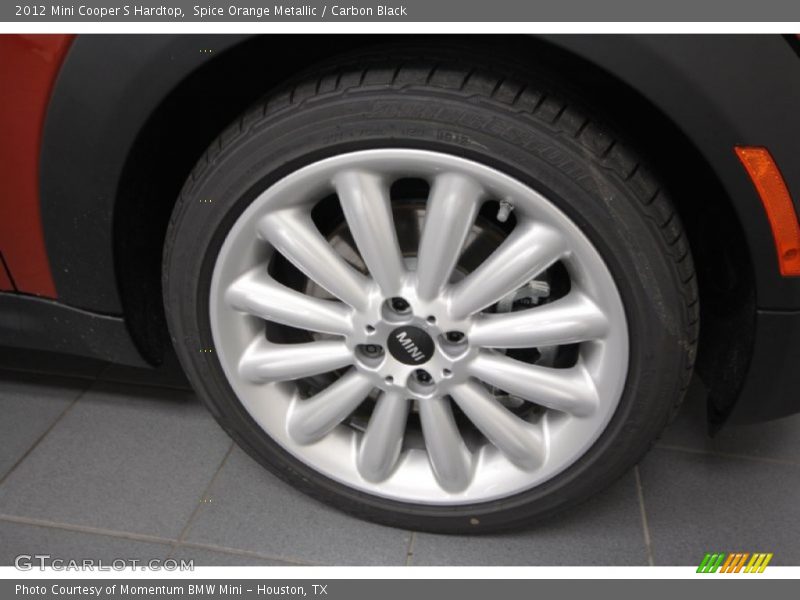 Spice Orange Metallic / Carbon Black 2012 Mini Cooper S Hardtop
