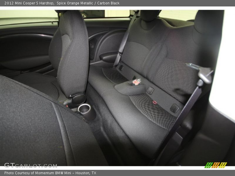 Spice Orange Metallic / Carbon Black 2012 Mini Cooper S Hardtop