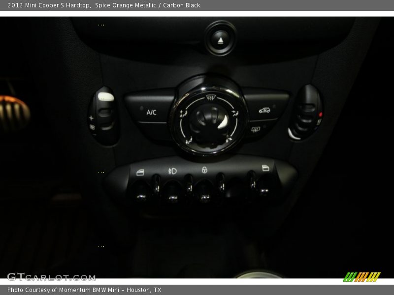 Spice Orange Metallic / Carbon Black 2012 Mini Cooper S Hardtop