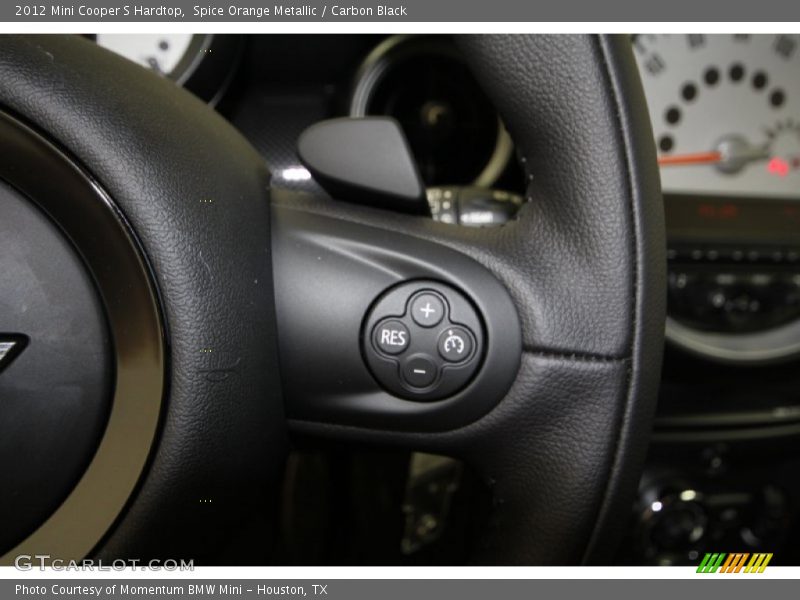 Spice Orange Metallic / Carbon Black 2012 Mini Cooper S Hardtop