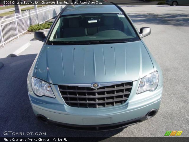 Clearwater Blue Pearlcoat / Pastel Slate Gray 2008 Chrysler Pacifica LX