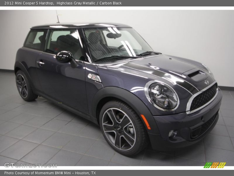 Highclass Gray Metallic / Carbon Black 2012 Mini Cooper S Hardtop