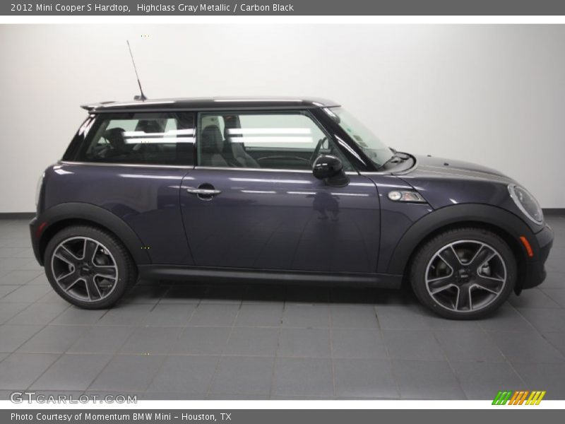Highclass Gray Metallic / Carbon Black 2012 Mini Cooper S Hardtop