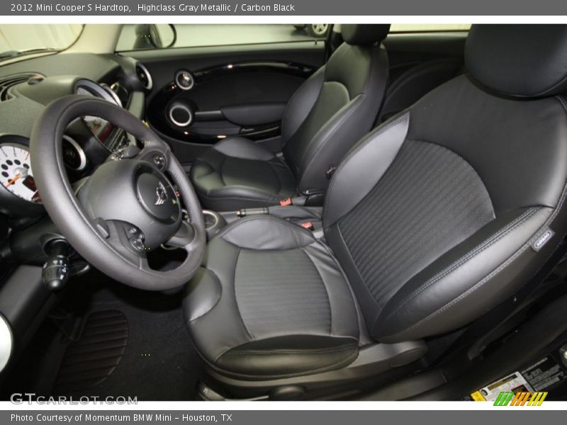 Highclass Gray Metallic / Carbon Black 2012 Mini Cooper S Hardtop