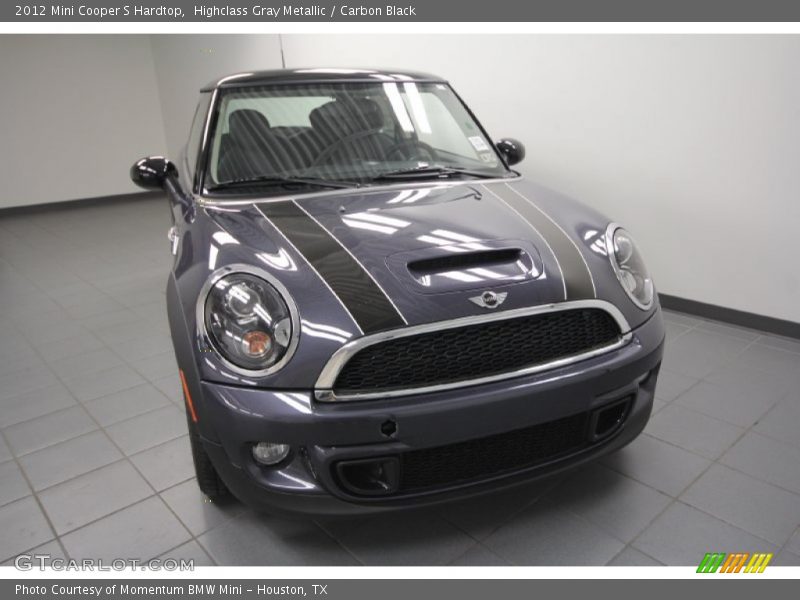 Highclass Gray Metallic / Carbon Black 2012 Mini Cooper S Hardtop