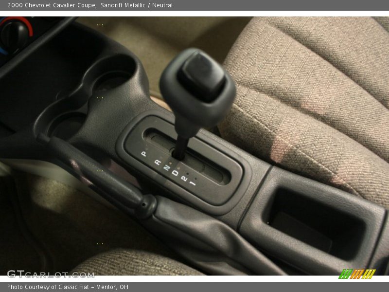 Sandrift Metallic / Neutral 2000 Chevrolet Cavalier Coupe
