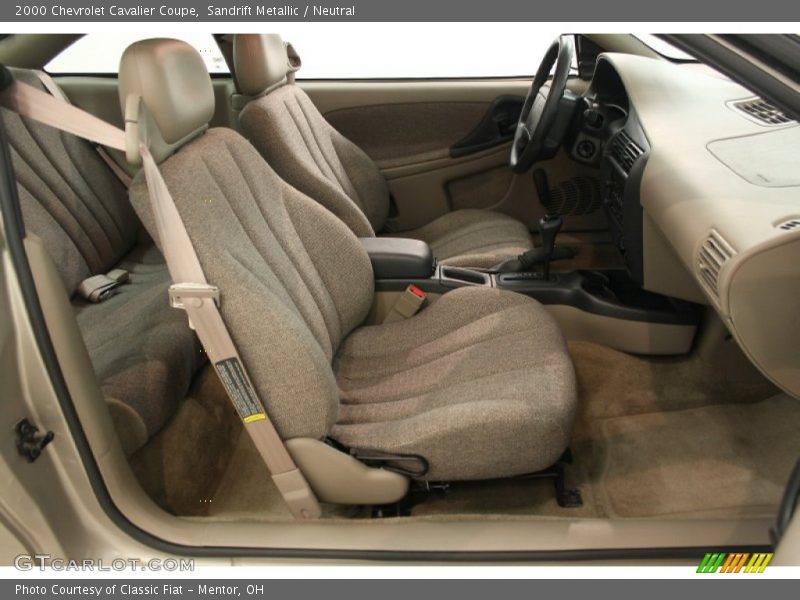 Sandrift Metallic / Neutral 2000 Chevrolet Cavalier Coupe