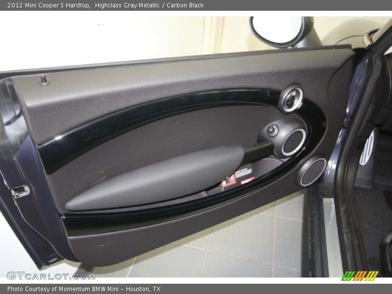 Highclass Gray Metallic / Carbon Black 2012 Mini Cooper S Hardtop