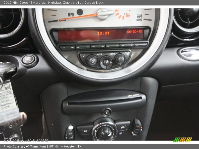 Highclass Gray Metallic / Carbon Black 2012 Mini Cooper S Hardtop