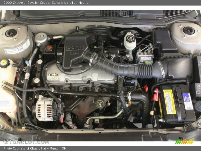 Sandrift Metallic / Neutral 2000 Chevrolet Cavalier Coupe