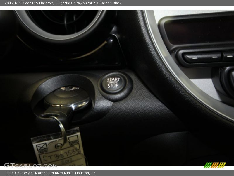 Highclass Gray Metallic / Carbon Black 2012 Mini Cooper S Hardtop