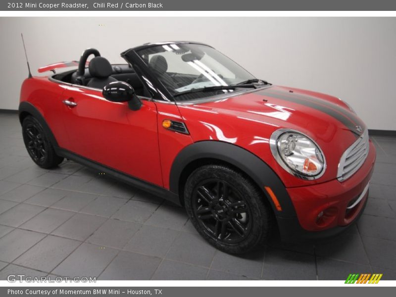 Chili Red / Carbon Black 2012 Mini Cooper Roadster